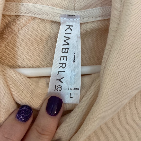 Brand New WOT Kimberly Cowl Neck Cream Sweatshirt - Picture 4 of 6